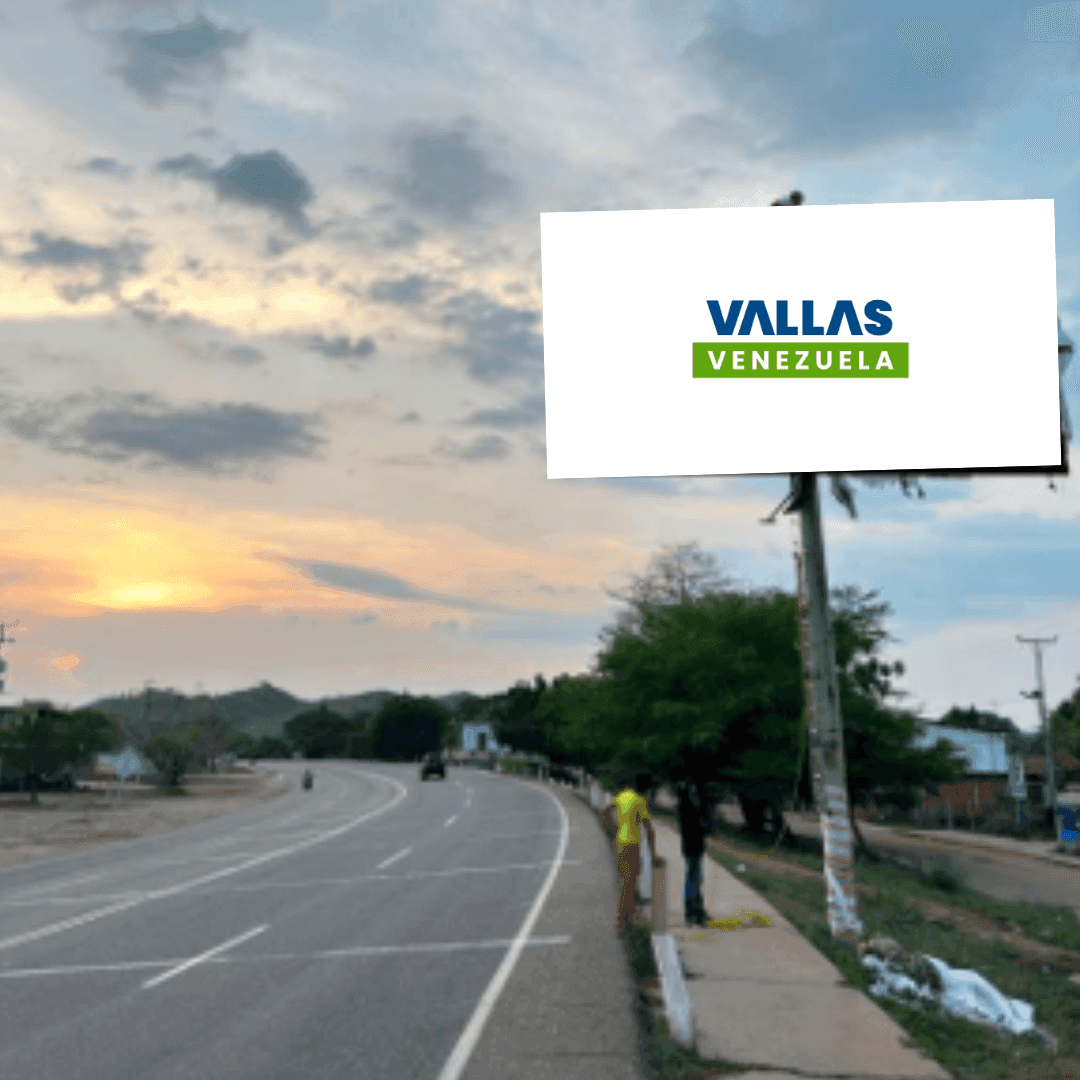 Valla 8 × 4 m en Carretera Lara-Zulia