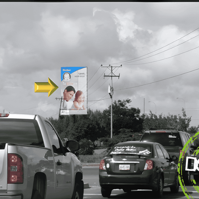 Valla en Av. Guayana