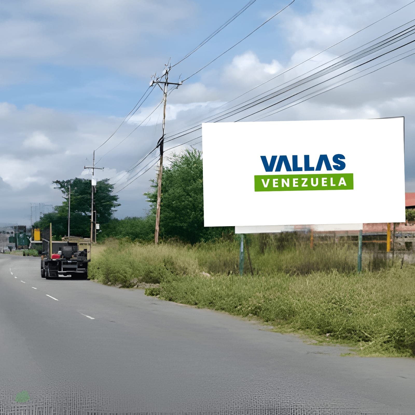 Valla 7.5 × 3.85 m en Av. Intercomunal Cabudare - Barquisimeto, Palavecino