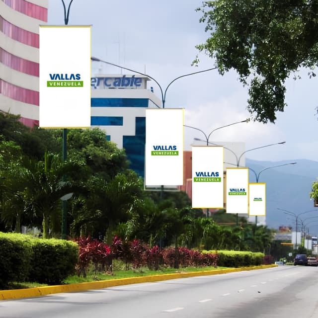 Banderola en Banderolas en Av. Lara
