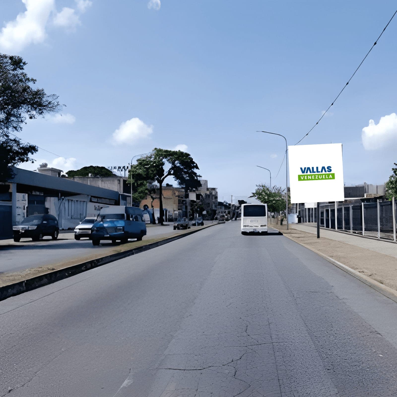 Valla 3.85 × 3.8 m en Av. Pedro León Torres