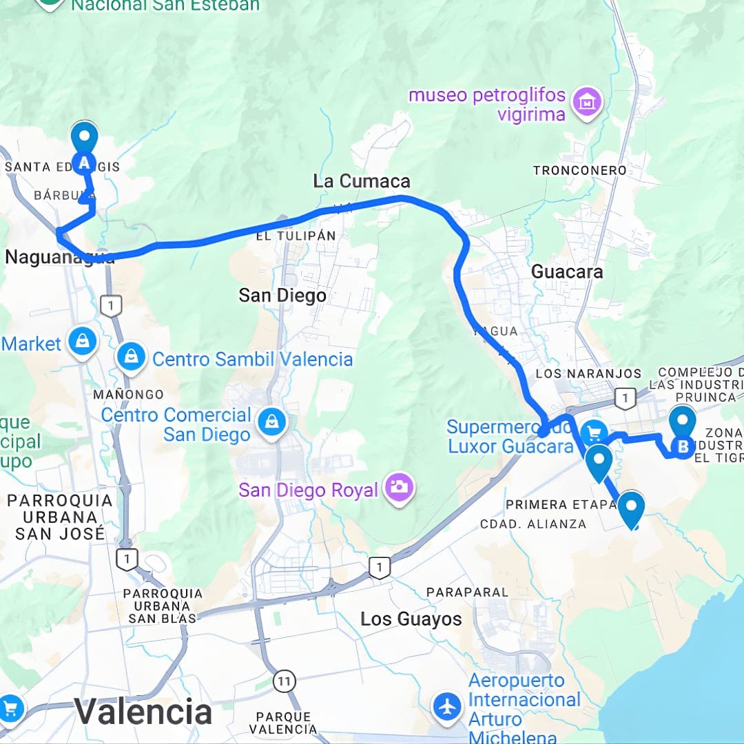 Buses publicitarios en Yagua Ruta de Bus 2: La Libertad-Negro Primero