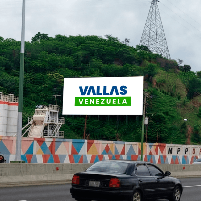 Valla en Autopista Gran Mariscal de Ayacucho