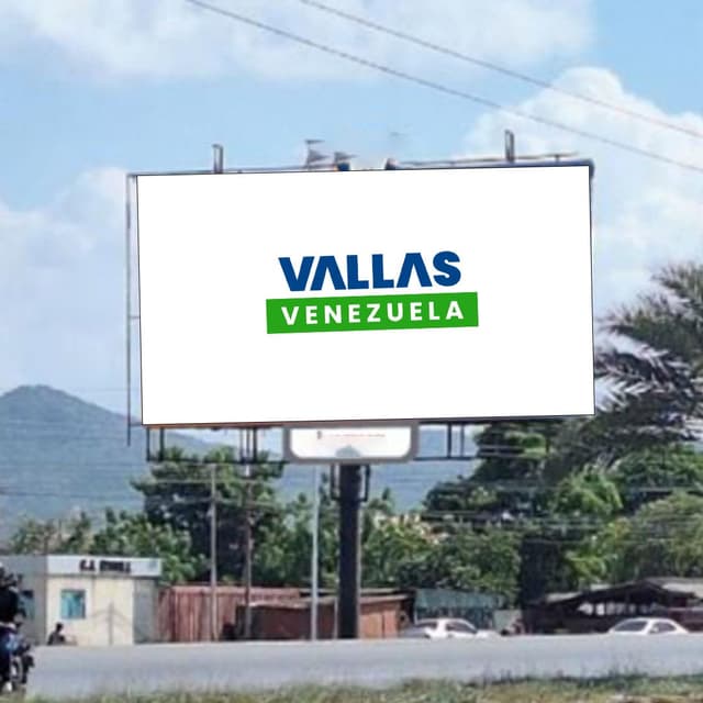 Valla en Salida de Barcelona por la costa