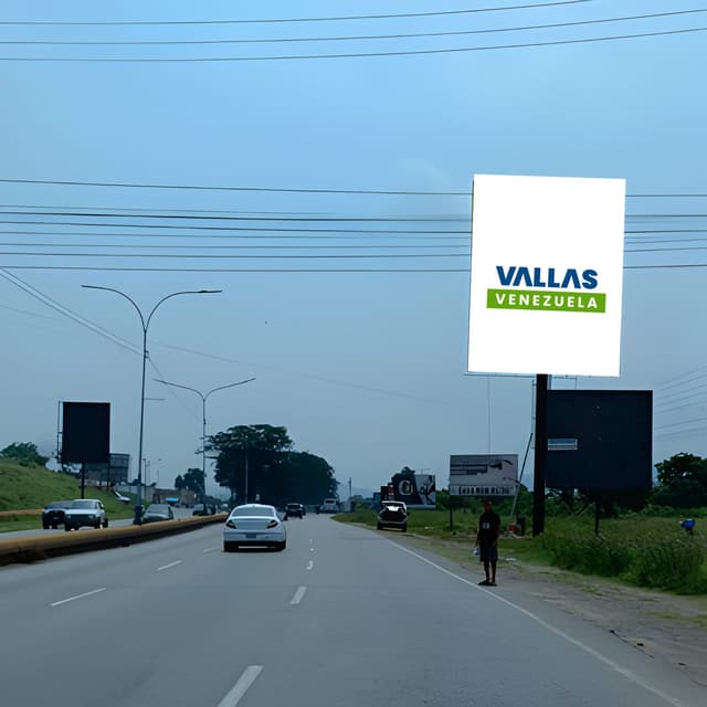 Valla en Av. Intercomunal Jorge Rodríguez, Lechería