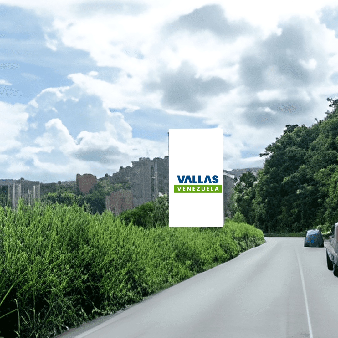 Valla 4 × 7 m en Carretera vieja de Baruta desde Las Minas
