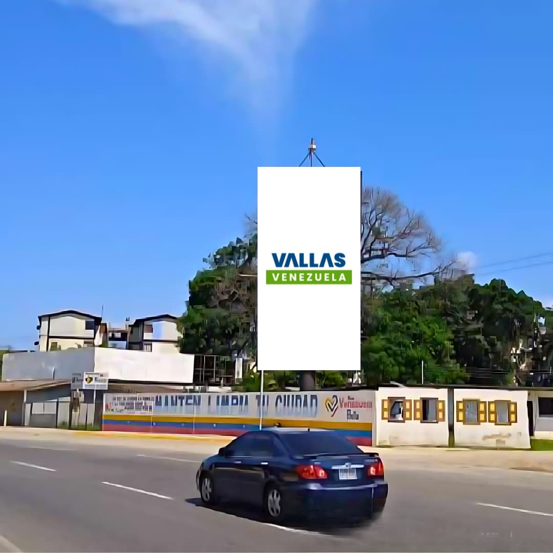 Valla 6 × 12 m en Av. Intercomunal Turmero - Maracay