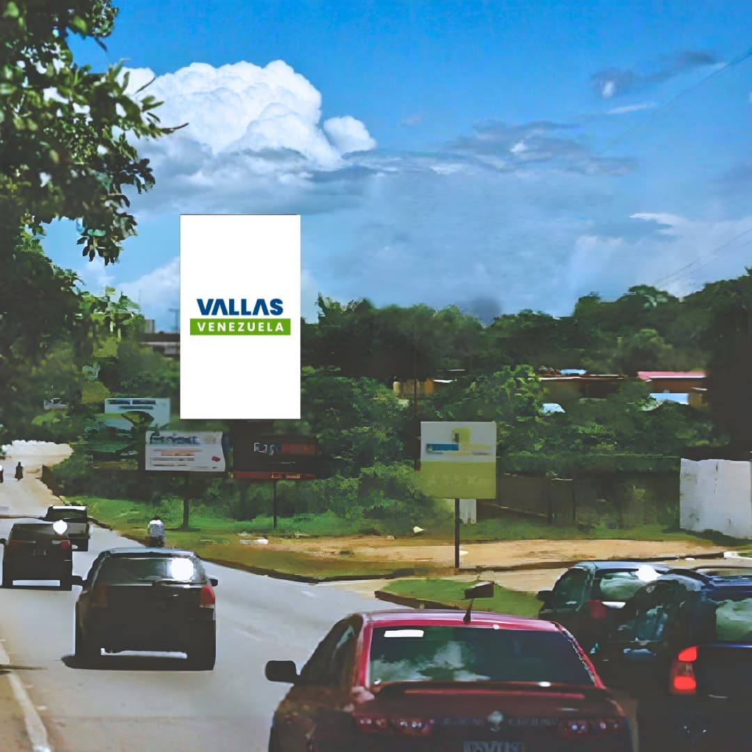 Valla 6 × 12 m en Av. Alirio Ugarte Pelayo