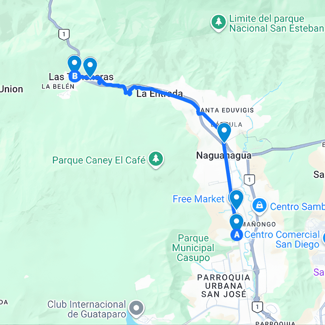 Valencia Ruta B: Las Trincheras - Redoma Guaparo