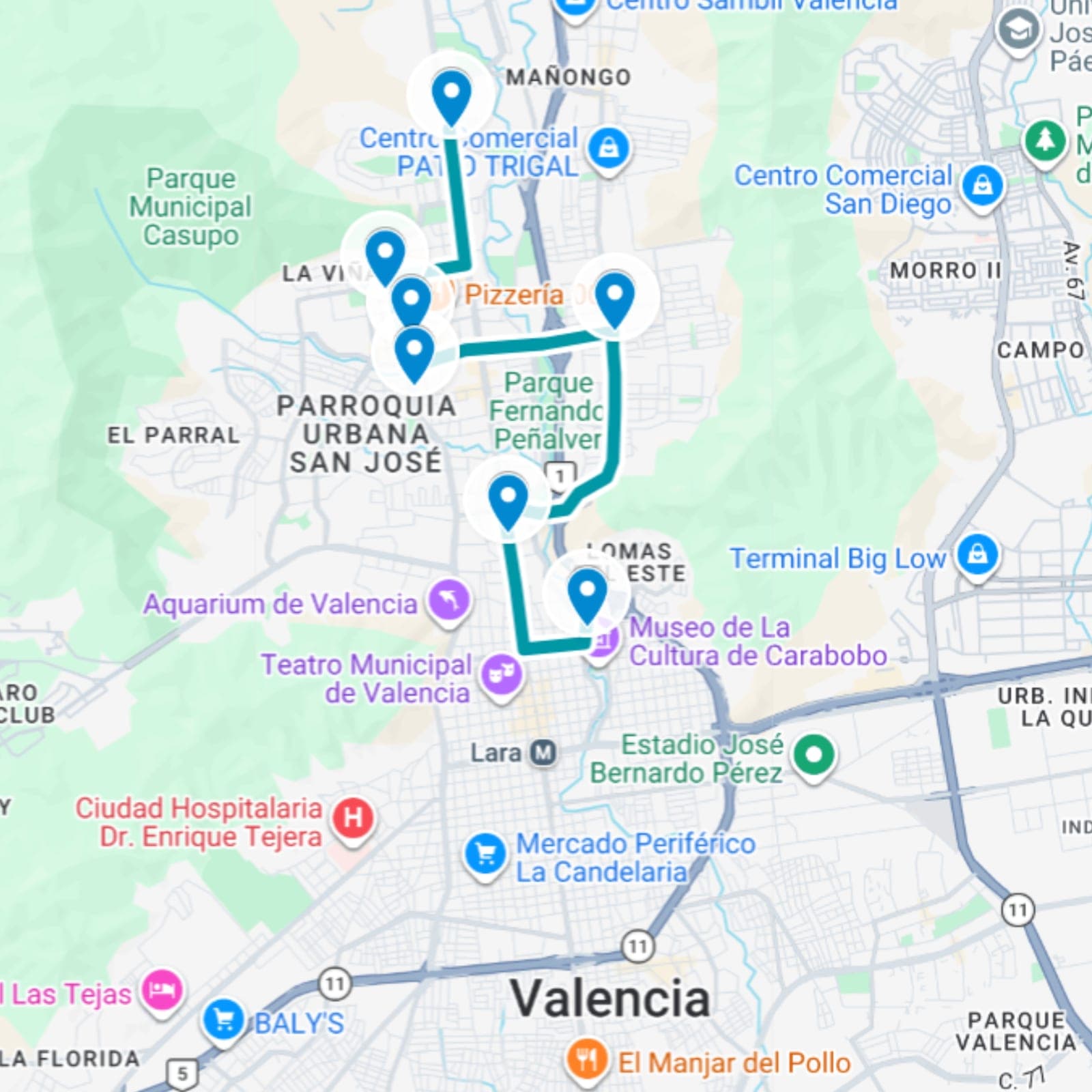Pantalla LED en Valla Truck LED Valencia Ruta 3: Automundo Km- Redoma de Guaparo