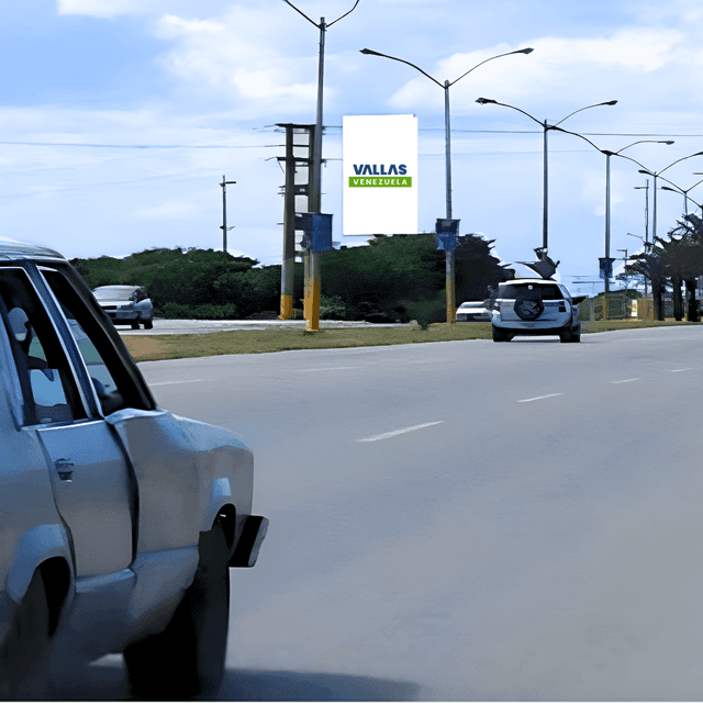 Valla en Autopista Juan Bautista Arismendi