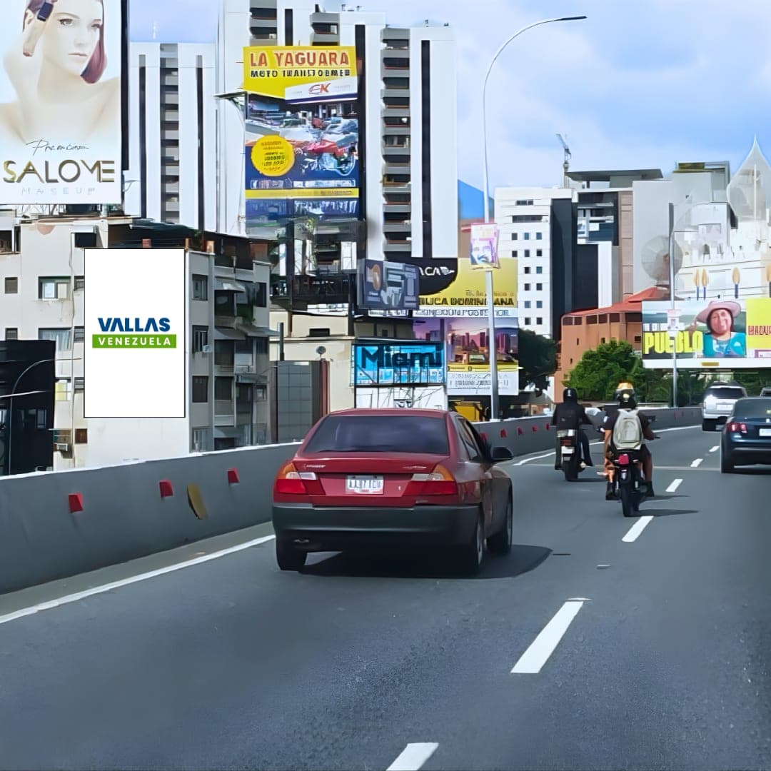Valla 5 × 9 m en Autopista Francisco Fajardo, Libertador