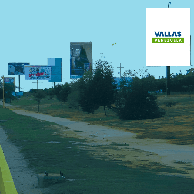 Valla en Av. Guayana