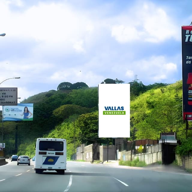 Valla en Autopista Caracas - Guarenas, Sucre