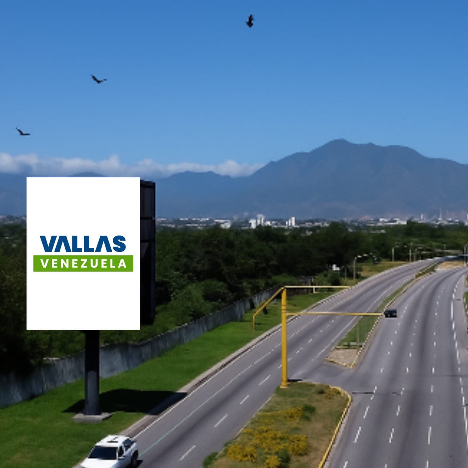 Valla 8.4 × 12 m en Av. Los Aviadores sentido Maracay
