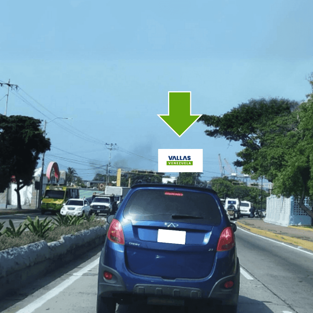 Valla 10 × 5 m en Inicio Av. Soublette