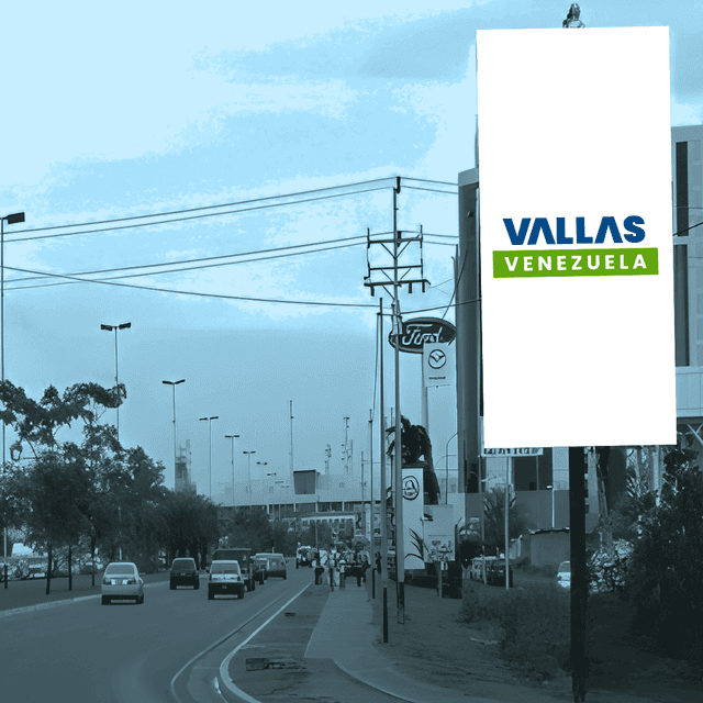 Valla en Av. Guayana