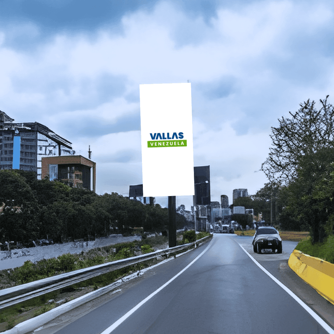 Valla 6 × 12 m en Autopista Gran Cacique Guaicaipuro, Baruta