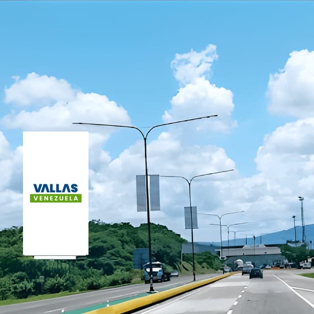 Valla en Autopista Cimarrón Andresote salida peaje El Cardenalito. Barquisimeto