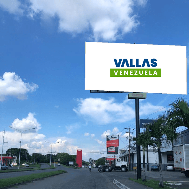 Valla en Avenida Circunvalación Norte (vía de servicio), Araure