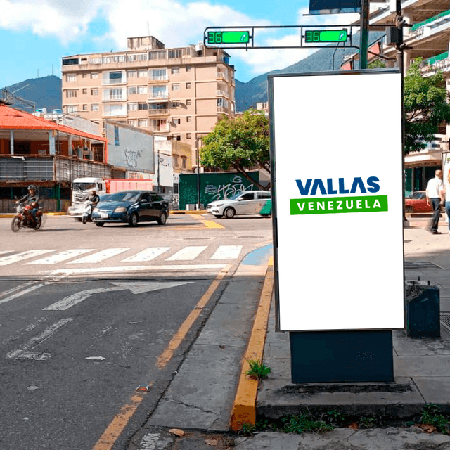 Tótem en Acera Este de la Av. Principal de Bello Campo con Av. Francisco de Miranda, Chacao