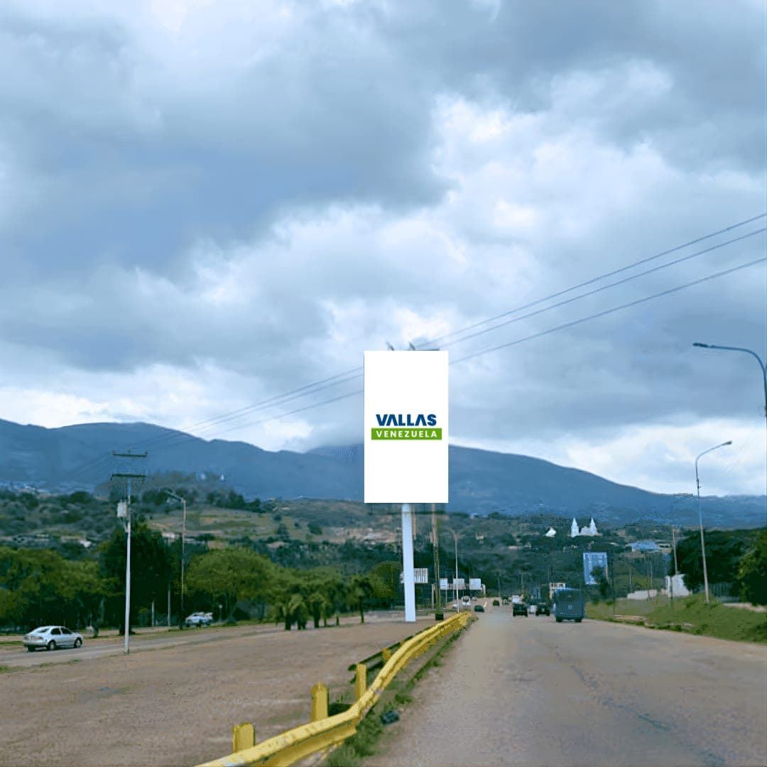Valla 12 × 6 m en Autopista Táriba - San Cristóbal