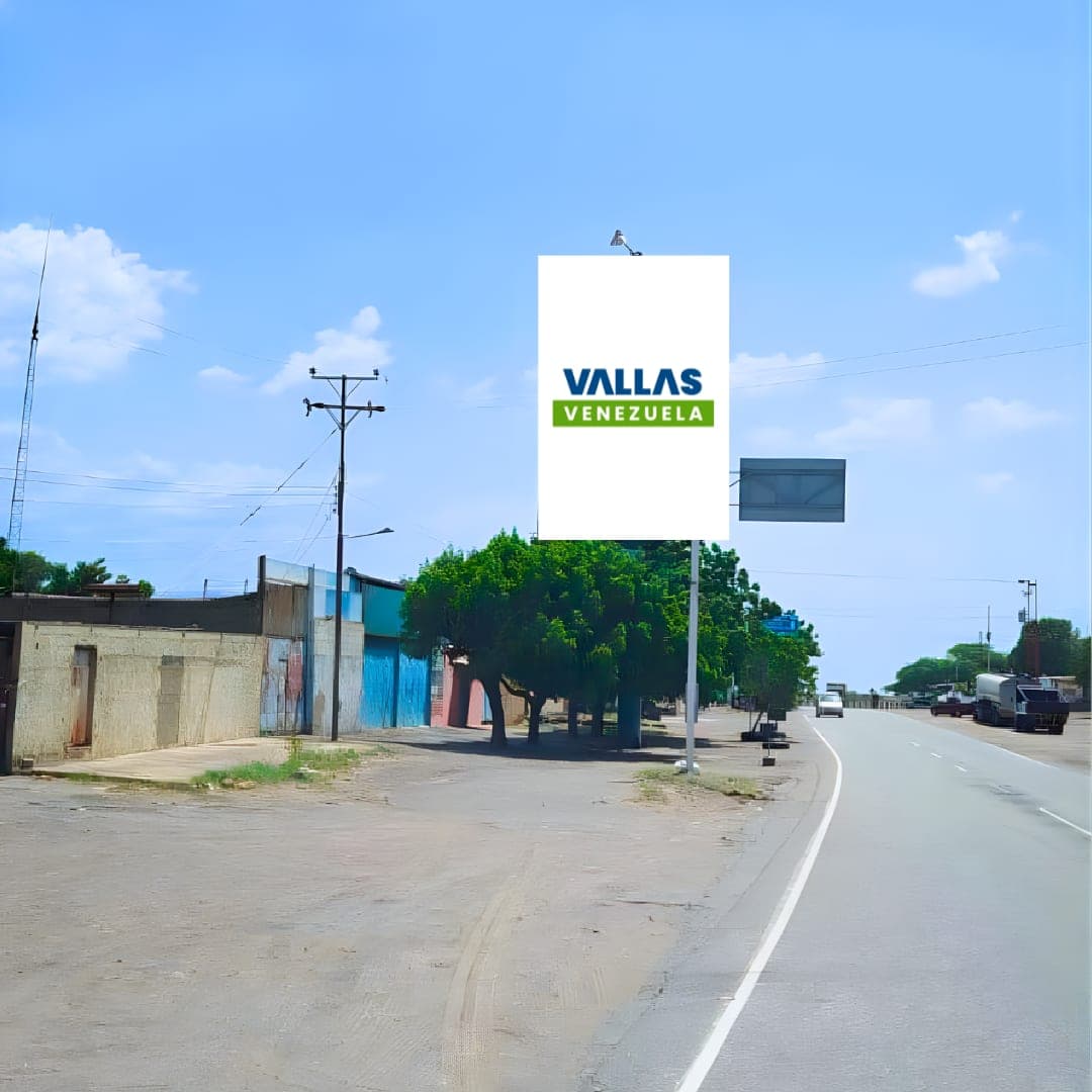 Valla 6 × 9 m en Variante Norte Falcón - Zulia
