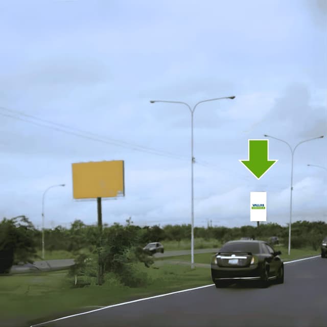 Valla en Av. Guayana, Puerto Ordaz