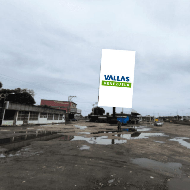 Valla en Entrada a Barinas desde San Cristóbal