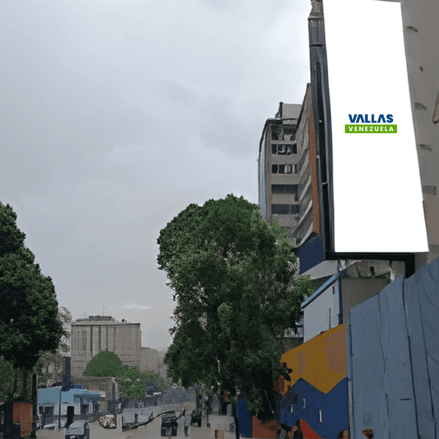 Valla en Av. Libertador, Chacao