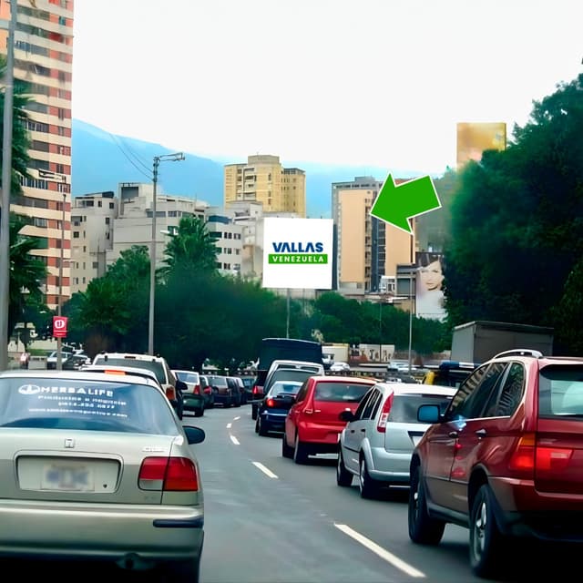 Valla en Autopista Francisco Fajardo, Libertador