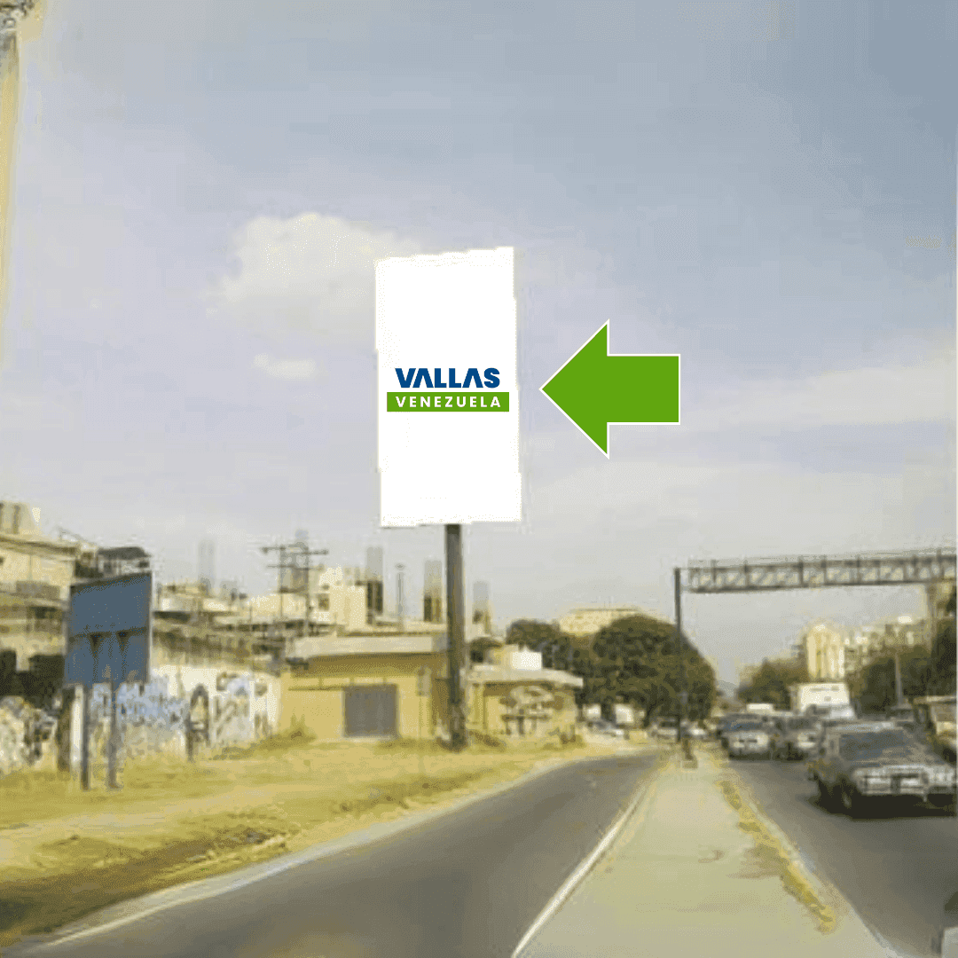 Valla 6 × 12 m en Av. Las Delicias