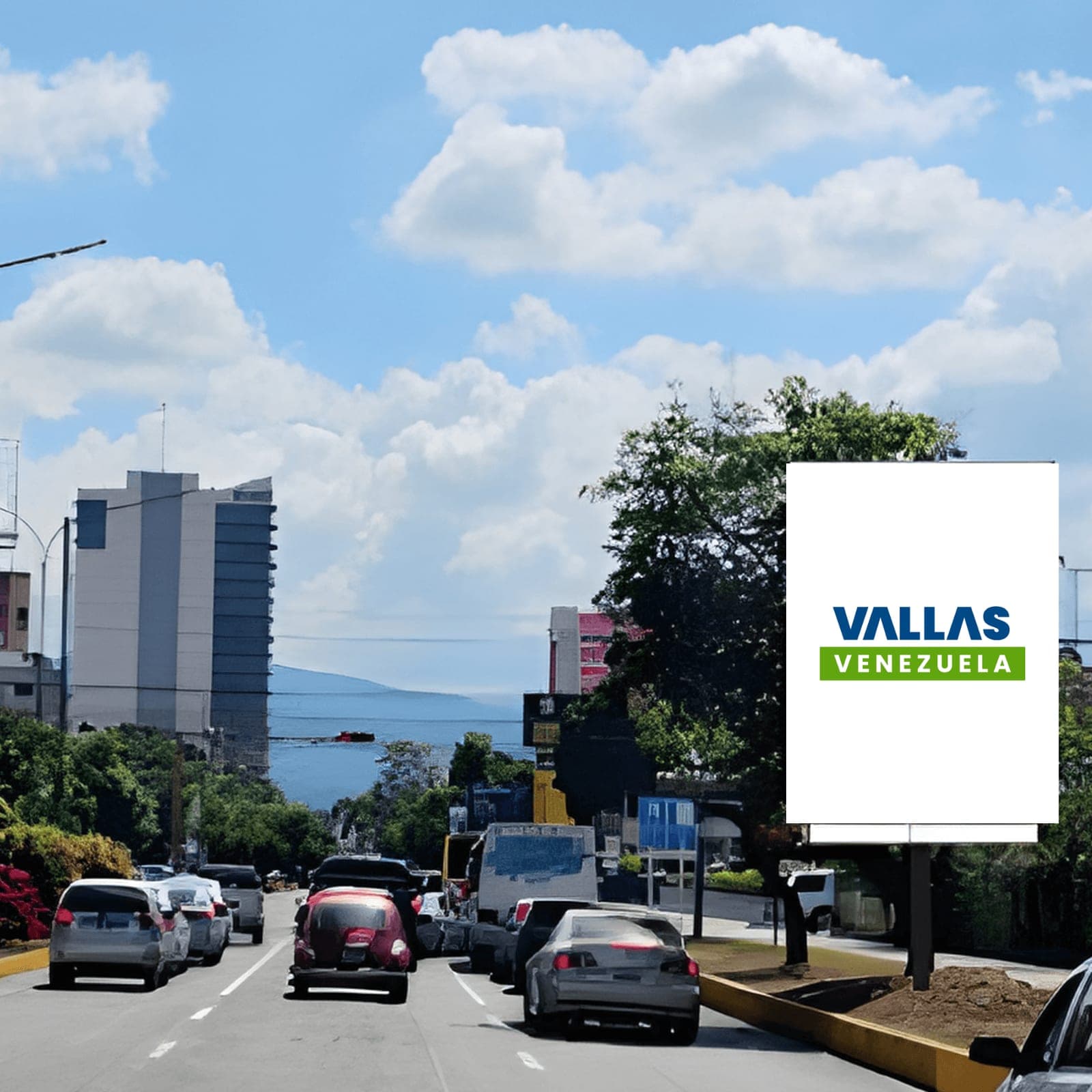 Valla 3.85 × 5.8 m en Av. Los Leones despues del C.C. Ciudad París. Barquisimeto