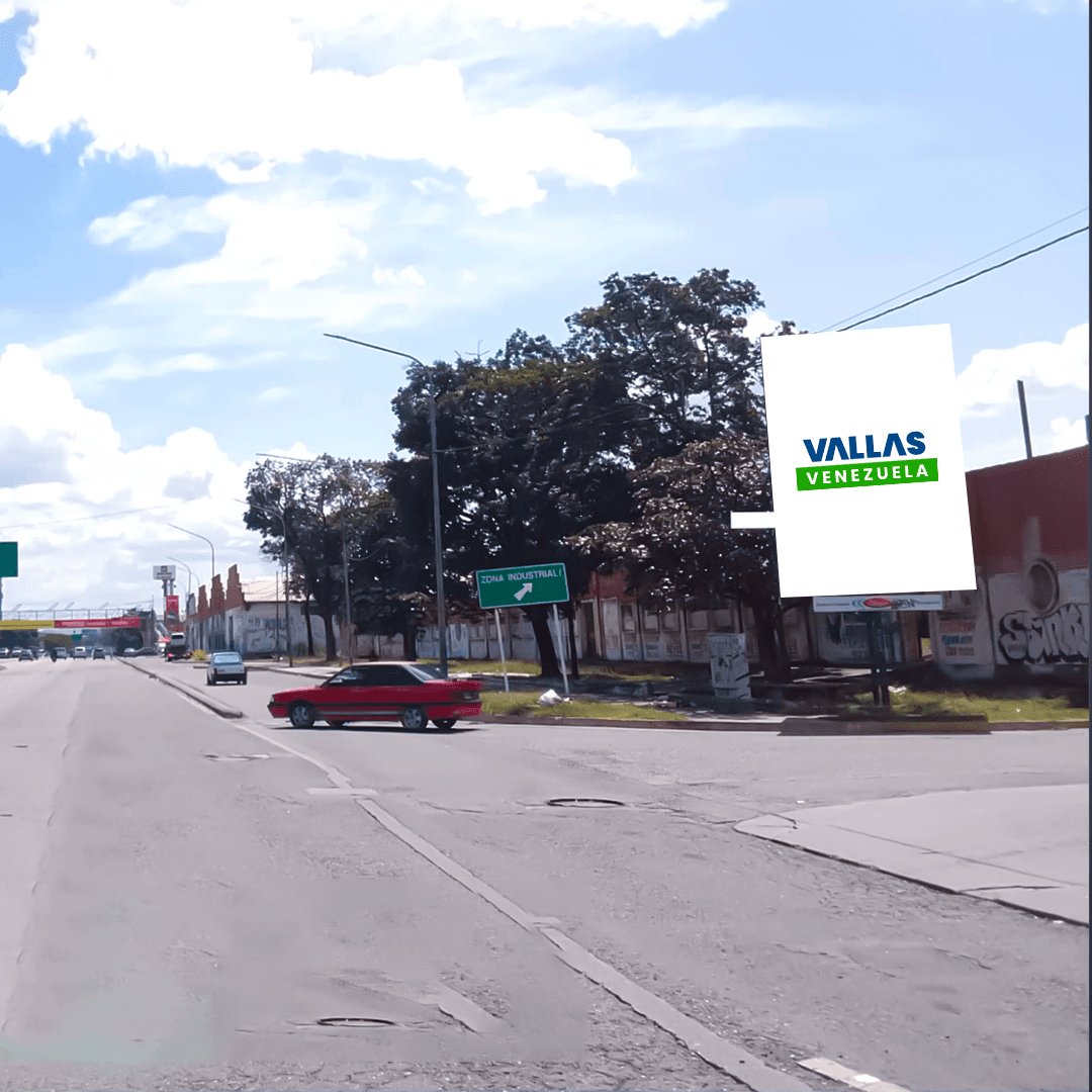 Valla 3.85 × 5.8 m en Av. Libertador con Calle 2, Barquisimeto