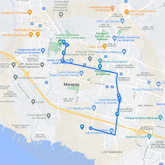 Buses publicitarios en Maracay Ruta de Bus 3: Jòse Gregorio Hernàndez - Mercado Libre