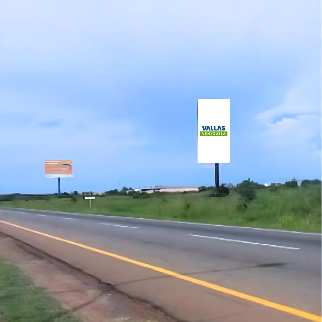 Valla 6 × 12 m en Av. Guayana