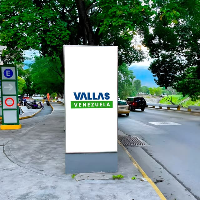 Tótem en Av. Ernesto Blohm, Chacao