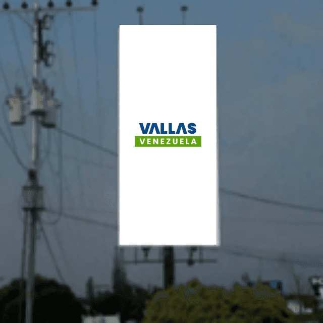 Valla en Valla Vertical 6.4m x 14.8m