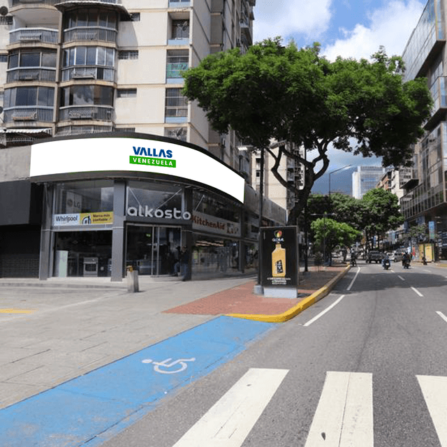 Pantalla LED en Avenida Francisco de Miranda, Chacao