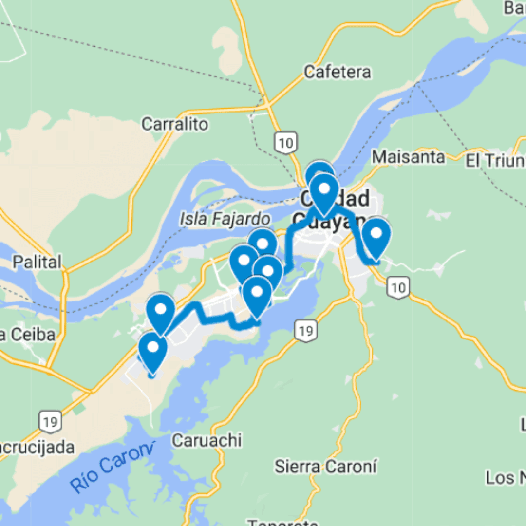 Ciudad Bolívar Ruta de Bus 3: El Rosario-Toro Muerto