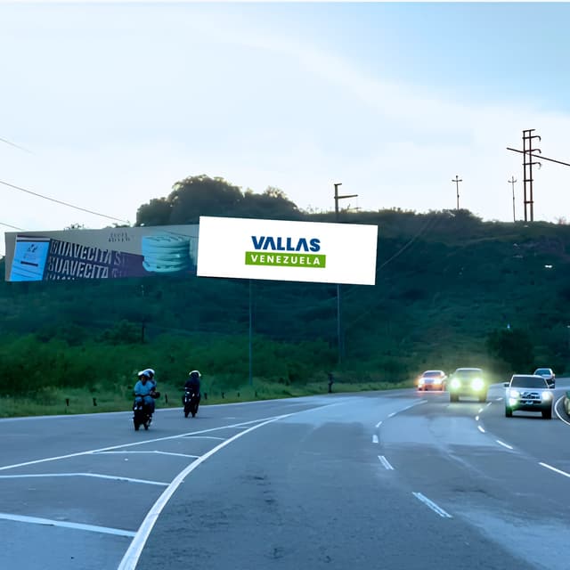 Valla en Autopista Cimarrón Andresote