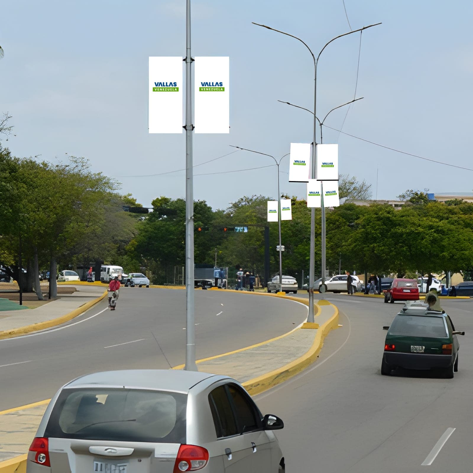 Banderola 60 × 1 m en Av. de Maracaibo