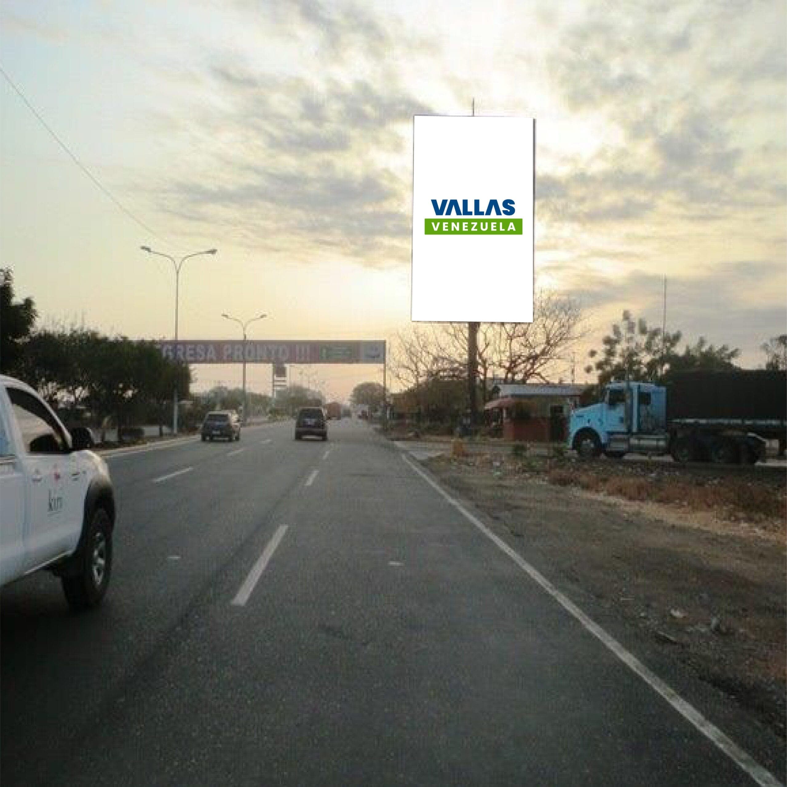 Valla 12 × 19 m en Carretera Lara - Zulia