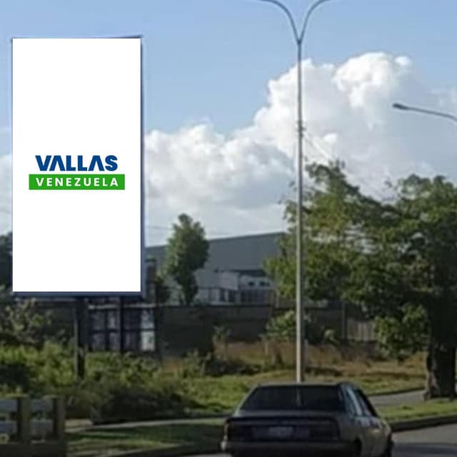 Valla en Valla Vertical 6m x 12m, Maturín