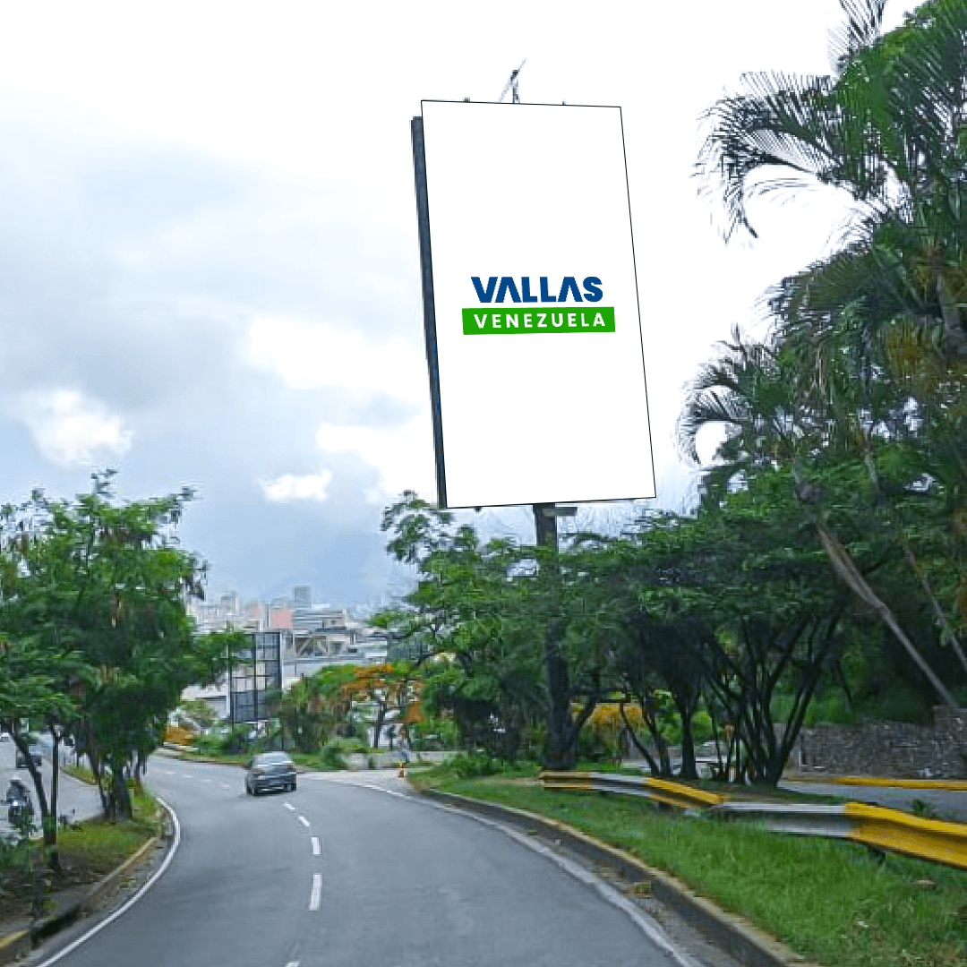 Valla 6 × 12 m en Avenida Principal de Caurimare, Baruta