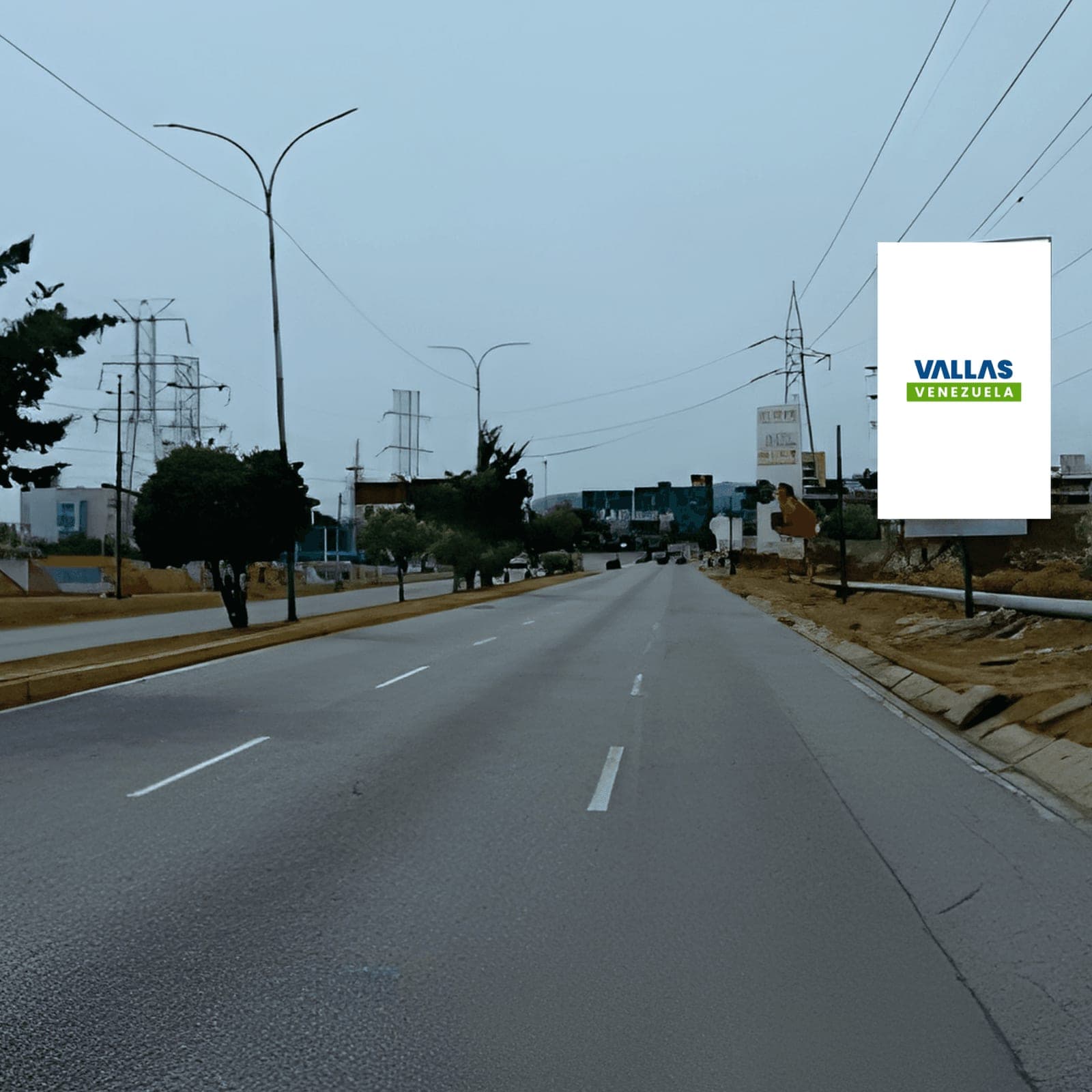 Valla 3.85 × 5.8 m en Av. Intercomunal Barquisimeto - Cabudare