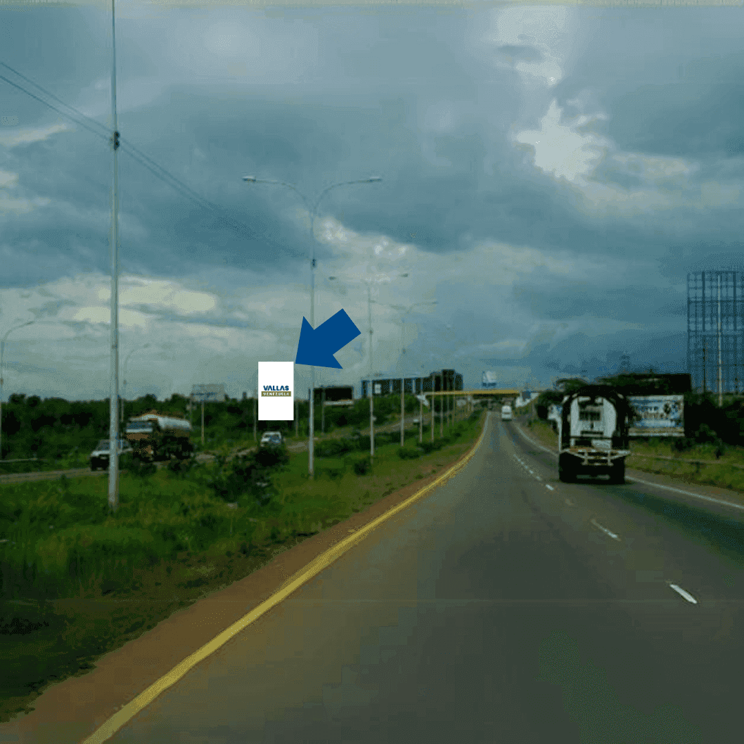 Valla 6 × 9 m en Av. Guayana