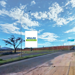Valla publicitaria en Bolívar - Av. República, sector Plaza La Bandera, vía Puente Angostura y Puerto Ordaz, Ciudad Bolívar, Valla Vertical de 12m x 19m