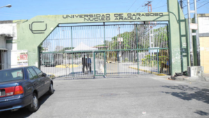 Fachada Universidad de Carabobo, Sede Aragua