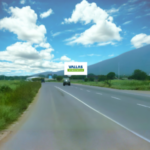 Valla publicitaria en Anzoátegui - Autopista de Oriente, después del peaje Potocos, parcela N.º 8, a 2 km del Parque Kariña, vía Puerto La Cruz, Valla Horizontal de 24.2m x 12.2m